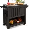 BluMill BBQ Tafel - Inclusief Koelvak 80 Liter - Op Wieltjes - Met Flessenopener - 102 X 46 X 86,5 Cm -Thuiskeuken 1070x1200