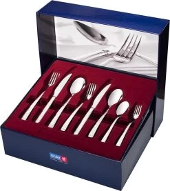 Sola Bestekset Bali - Modern - 9 Persoons - 90 Delig - Zilverwit Edelstaal 18/10 - RVS - Zilver -Thuiskeuken 1070x1200 2