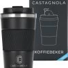 Castagnola Design RVS Koffiebeker To Go - Zwart - 380ml - Thermosbeker - Theebeker -Thuiskeuken 1103x1200
