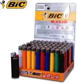 BIC Lighter Aansteker Maxi J26 Display(50stuks) -Thuiskeuken 1114x1200 2
