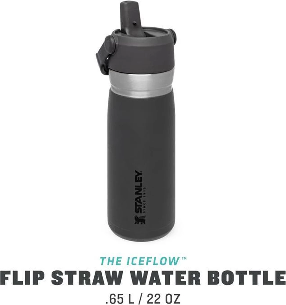 Stanley The IceFlow™ Flip Straw Water Bottle 0,65L - Thermosfles - Saffron 14 Stanley The IceFlow™ Flip Straw Water Bottle 0,65L - Thermosfles - Saffron - Afbeelding 12