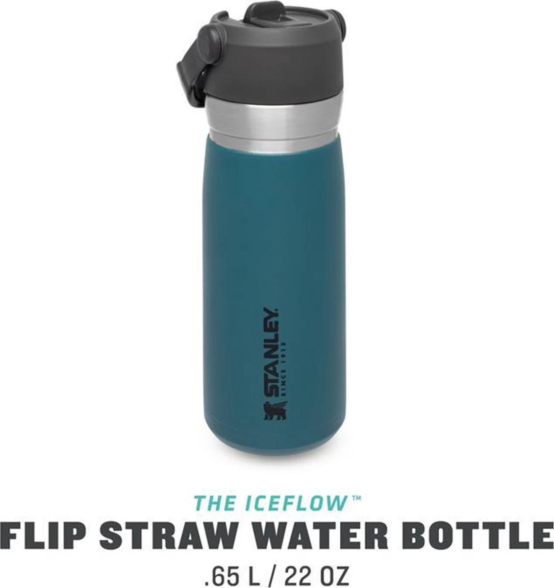 Stanley The IceFlow™ Flip Straw Water Bottle 0,65L - Thermosfles - Saffron 10 Stanley The IceFlow™ Flip Straw Water Bottle 0,65L - Thermosfles - Saffron - Afbeelding 8