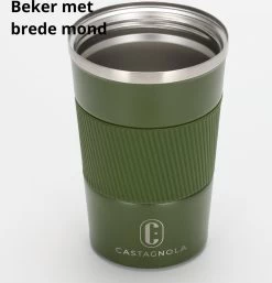 Castagnola Design RVS Koffiebeker To Go - Groen - 380ml - Thermosbeker - Theebeker 18 Castagnola Design RVS Koffiebeker To Go - Groen - 380ml - Thermosbeker - Theebeker -Thuiskeuken 1154x1200 2