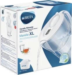 BRITA - Waterfilterkan Marella XL - Wit - 3,5L -Thuiskeuken 1159x1200