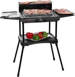 Excellent Electrics Elektrische Barbecue - Grilloppervlak (LxB) 36x24 Cm - 2000W - Zwart -Thuiskeuken 1171x1200