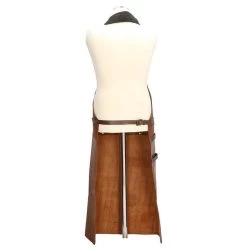 Old West BBQ Schort Barbecue Schort Leer - Cognac Bruin -Thuiskeuken 1183x1200 6