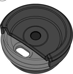 Stanley The NeverLeak™ Travel Mug 0,35L NEW - Thermosfles - Matt Black -Thuiskeuken 1184x1200