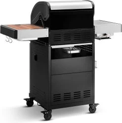 Burnhard Gas BBQ FRED JR. Deluxe - 2 Branders - Incl. Keramische Infraroodbrander & Afdekhoes - Deluxe -Thuiskeuken 1189x1200 4