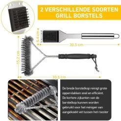 Saveur Royal® 35-delige Barbecue Gereedschapset In Roestvrij Staal - BBQ Grill Set Met Draagtas - Barbecuegerei-sets - Barbecue Accessoires Gereedschap - 35-delig -Thuiskeuken 1198x1200 18
