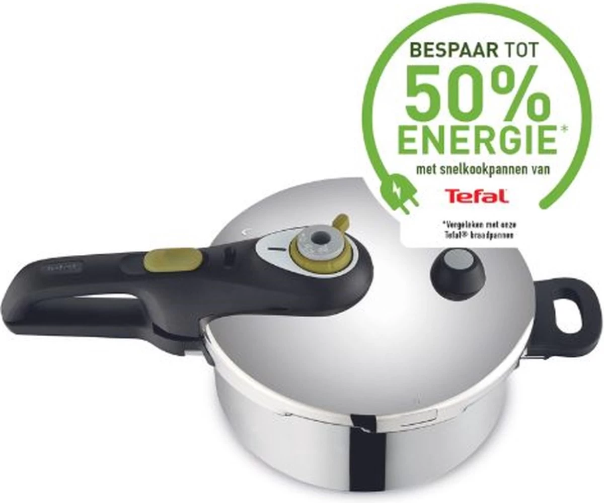 Tefal Secure5 NEO Snelkookpan - 4 Liter - Ø 22 Cm 4 Tefal Secure5 NEO Snelkookpan - 4 Liter - Ø 22 Cm - Afbeelding 2