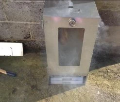 2-L Home & Garden XL Rookoven - RVS - 80x40x28 Cm - 3 Etages -Thuiskeuken 1200x1020 1