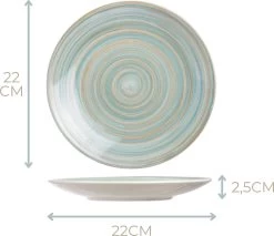 Cosy&Trendy Serviesset 24-delig Turbolino Blauw -Thuiskeuken 1200x1034 1