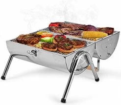 BBQ Collection Houtskoolbarbecue - Cilinder - Chroom -Thuiskeuken 1200x1046