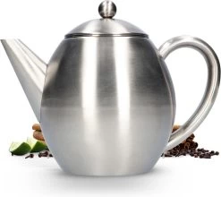 Vaja Valerie - Theepot Met Filter - Dubbelwandig - RVS - 1.2L 20 Vaja Valerie - Theepot Met Filter - Dubbelwandig - RVS - 1.2L -Thuiskeuken 1200x1068