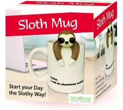 Decodyne Luiaard Luie Grappige Koffiemok, Grappige Cadeaus Voor Vrouwen En Mannen 35 Cl -Thuiskeuken 1200x1072 2