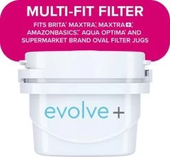 Aqua Optima Evolve+ Single Life - Wit - 6x 100 Liter -Thuiskeuken 1200x1108 1