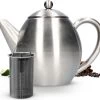 Vaja Valerie - Theepot Met Filter - Dubbelwandig - RVS - 1.2L -Thuiskeuken 1200x1111 5