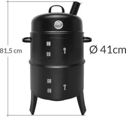 Merkloos Monzana Barbecue-ROKER-Grill-Oven -Thuiskeuken 1200x1120 2