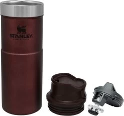 Stanley Trigger-Action Travel Mug 0.47L - Thermosfles - Matt Black -Thuiskeuken 1200x1122