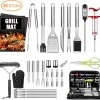 Saveur Royal® 35-delige Barbecue Gereedschapset In Roestvrij Staal - BBQ Grill Set Met Draagtas - Barbecuegerei-sets - Barbecue Accessoires Gereedschap - 35-delig -Thuiskeuken 1200x1125 3