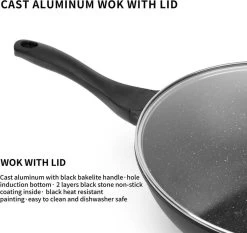 Swiss Pro+ Wokpan - Met Glazen Deksel - 28cm - Zwart 11 Swiss Pro+ Wokpan - Met Glazen Deksel - 28cm - Zwart -Thuiskeuken 1200x1133