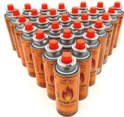 SMH LINE® Butaan Gasbussen - Gaspatronen - Gasflessen 227g - 24 Stuks