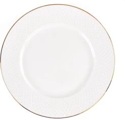 LeRijn® Serviesset Deventer 6 Persoons - 18 Delig - Licht Crème Wit Met Gouden Rand En Motief - Dinerborden - Soepborden - Dessertborden - Borden Servies - Bordenset -Thuiskeuken 1200x1153 6