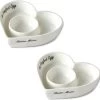 Riviera Maison Eierdop Set Van 2 - The Perfect Heart Egg Cup - Porselein -Thuiskeuken 1200x1161