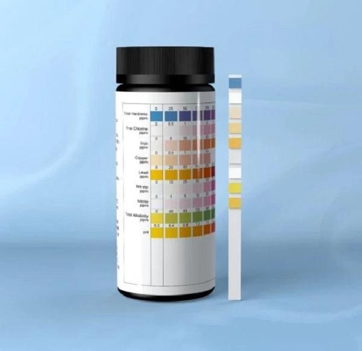 TSTCHECK Drinkwater Test | 9 In 1 | 100 Strips 3 TSTCHECK Drinkwater Test | 9 In 1 | 100 Strips