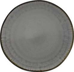 Serviesset 6 Personen - Evia Glacé - Lichgrijs / Zwart - 24-delig -Thuiskeuken 1200x1164