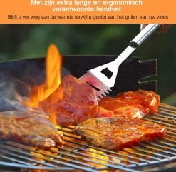 Saveur Royal® 35-delige Barbecue Gereedschapset In Roestvrij Staal - BBQ Grill Set Met Draagtas - Barbecuegerei-sets - Barbecue Accessoires Gereedschap - 35-delig -Thuiskeuken 1200x1170 4
