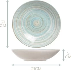 Cosy&Trendy Serviesset 24-delig Turbolino Blauw -Thuiskeuken 1200x1190 1