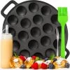IRONO Poffertjespan Set - Incl. Doseerfles, Kwast En Vork - Poffertjespan Inductie En Electrisch - Poffertjesmaker 19 Poffertjes - Poffertjes Maken - Spuitfles - Cadeau Voor Mannen En Vrouwen 1 IRONO Poffertjespan Set - Incl. Doseerfles, Kwast En Vork - Poffertjespan Inductie En Electrisch - Poffertjesmaker 19 Poffertjes - Poffertjes Maken - Spuitfles - Cadeau Voor Mannen En Vrouwen -Thuiskeuken 1200x1191 1