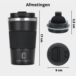 Castagnola Design RVS Koffiebeker To Go - Zwart - 380ml - Thermosbeker - Theebeker 17 Castagnola Design RVS Koffiebeker To Go - Zwart - 380ml - Thermosbeker - Theebeker -Thuiskeuken 1200x1191 6
