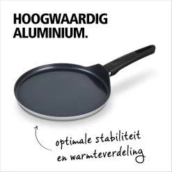 BRABANTIA INDU+ Pannenkoekenpan - Keramische Antiaanbaklaag - Ø 24 Cm - Inductie - Pfas Vrij 10 BRABANTIA INDU+ Pannenkoekenpan - Keramische Antiaanbaklaag - Ø 24 Cm - Inductie - Pfas Vrij -Thuiskeuken 1200x1200 101