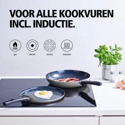BRABANTIA INDU+ Pannenkoekenpan - Keramische Antiaanbaklaag - Ø 24 Cm - Inductie - Pfas Vrij 11 BRABANTIA INDU+ Pannenkoekenpan - Keramische Antiaanbaklaag - Ø 24 Cm - Inductie - Pfas Vrij -Thuiskeuken 1200x1200 102