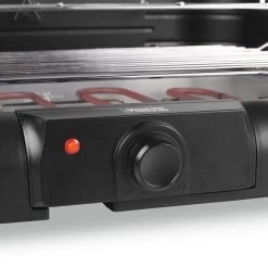 Princess 112250 Elektrische BBQ Met Zijplanken - BBQ - 40x25cm - Met En Zonder Statief Te Gebruiken - Met Zijplankjes - Ook Te Gebruiken Als Tafelgrill - 2200W -Thuiskeuken 1200x1200 1041