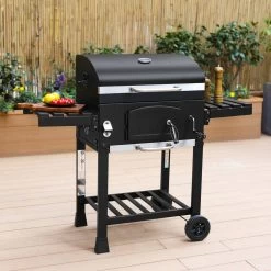 Alice's Garden Houtskool BBQ Bernard - Smoker - Verstelbare Houtskoolbak - Zwart -Thuiskeuken 1200x1200 1048