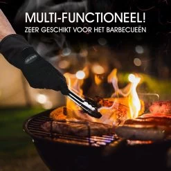 Sense Of Taste Ovenwanten - 2 Stuks - Ovenhandschoenen - Hittebestendig - 230°C - Siliconen - Zwart - Koken - Extra Lang -Thuiskeuken 1200x1200 1073