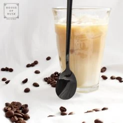 House Of Husk Latte Macchiato Lepels Set - Lange Theelepels - Koffielepels - Longdrinklepels - Sorbetlepels - Barlepel - RVS - 6 Stuks - 20CM - Zwart 14 House Of Husk Latte Macchiato Lepels Set - Lange Theelepels - Koffielepels - Longdrinklepels - Sorbetlepels - Barlepel - RVS - 6 Stuks - 20CM - Zwart -Thuiskeuken 1200x1200 1124