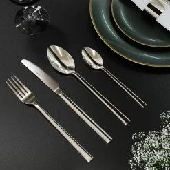 Nevana Bestekset - 24 Delig - 18/10 Edelstaal - Bestek - Lepels, Messen, Vorken -Thuiskeuken 1200x1200 1174