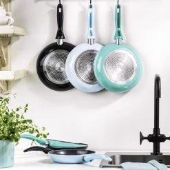 VitaVerde Expert Koekenpannenset Ø 24cm + Ø 28cm - Lichtblauw - Inductie - PFAS-vrij -Thuiskeuken 1200x1200 118