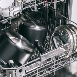 BK Flow Cool Black Glas Kookpannenset - 4-delig - Zwart - Glazen Deksel - Veilig Afgietsysteem - Inductie -Thuiskeuken 1200x1200 124