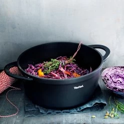 Tefal Trattoria Braadpan - Ø28 Cm - Inclusief Deksel -Thuiskeuken 1200x1200 171