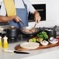 DeBuyer Mineral B Element Koekenpan - Zilver - Rond - Ø 28 Cm -Thuiskeuken 1200x1200 193