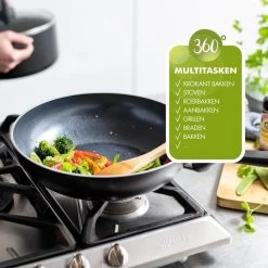 GreenPan Memphis Keramische Wokpan - Ø 28 Cm - PFAS-vrij -Thuiskeuken 1200x1200 227