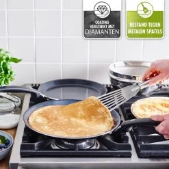 GreenPan Essentials Pannenkoekenpan 24cm - Zwart - Inductie - PFAS-vrij 24 GreenPan Essentials Pannenkoekenpan 24cm - Zwart - Inductie - PFAS-vrij -Thuiskeuken 1200x1200 251