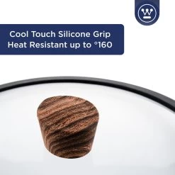 Westinghouse Hapjespan Inductie - Ø 32 Cm - Zwart Marmer - Speciale Editie - Met Deksel -Thuiskeuken 1200x1200 255