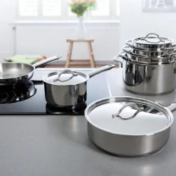 BK Profiline Kookpan Ø 14 Cm - RVS - Inductie -Thuiskeuken 1200x1200 330