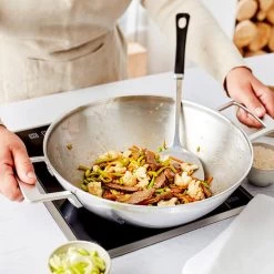 Demeyere Industry 5 RVS Wokpan – Wokpan Inductie – 30 Cm –2 Handvaten – PTFE-vrij -Thuiskeuken 1200x1200 369